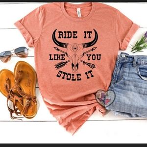 Ride it like you stole it